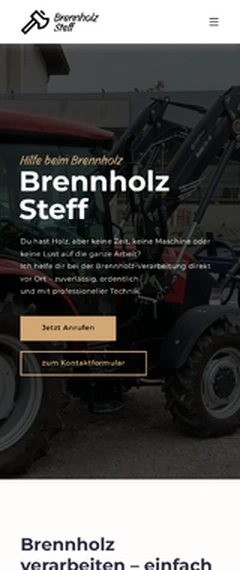 Ein Ausschnitt des Webauftritts von 